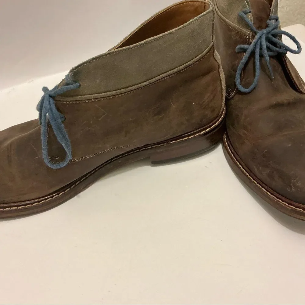 Cole Haan Brown and Tan Chukka Boots